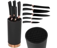 Rinkinys 5 NOŻY KUCHENNYCH W BLOKU BRUNBESTE BB-3776