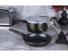 Rinkinys Puodas + PATELNIA 24CM BERLINGER HAUS PRIMAL GLOSS BH-6074