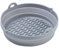 Rinkinys Silikoninių įdėklų rinkinys kepimui gruzdintuvėje, 20 cm skersmens, 2 vnt., Klausberg, kb-7789