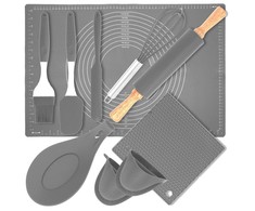 SILIKONINIO STALO RINKINYS 40 x 60cm + PRIEDAI 10 ELEMENTŲ BRUNBESTE BB-1785
