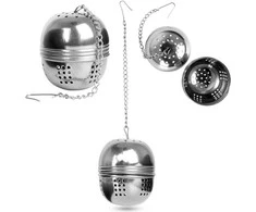 GET-IT Arbatos sietelis 5 cm Plieninis