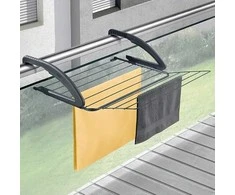 SKŁADANA Džiovintuvas NA PRANIE NA GRZEJNIK KALORYFER BALKON 50 CM ROZSUWANA BRUNBESTE BB-3900