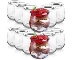 Orion Stikliniai indai jogurtui ir desertams 130 ml, 12 vnt.
