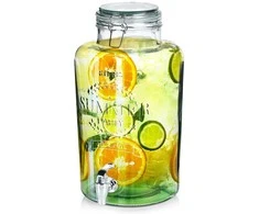 Gėrimų dozatorius su čiaupu Vilde, stiklinis, 8 l