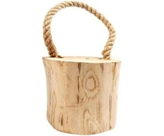 Home Styling Collection Durų kamštis medinis 15 cm