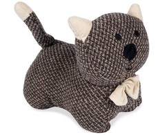 Home Styling Collection Durų kamštis Katė 20 cm Ruda Beigingas