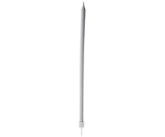 Party Deco Orion Ilgos sidabrinės torto žvakutės 14,5 cm 12 vnt.