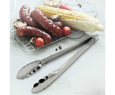 SZCZYPCE METALOWE KUCHENNE GRILLOWE DO GRILLA GRILL 40CM MAESTRO MR-1015-40