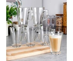 Stiklinės su rankenėle Vilde 255 ml, 6 vnt.
