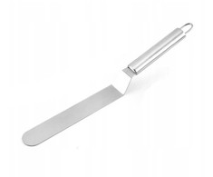 Konditerinė mentelė tortams pjaustyti ir patiekti, metalinis peilis, 38CM BRUNBESTE BB-3071