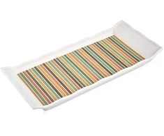 Lumarko Orion Serviravimo padėklas 29,5x13 cm - plastikinis, skaidrus paviršius