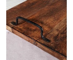 Vilde Serviravimo padėklas medinė su rankenomis 56x29,6 cm