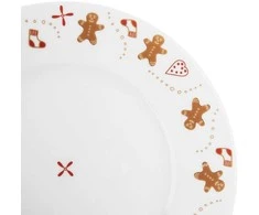 Lumarko Orion Desertinė lėkštė 20 cm Porcelianas Kūčių Motyvas