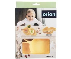 Vilde Orion Silikoninis vaikų lėkštė su prietaisu 23x18,5x3,5 cm