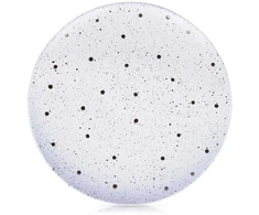 Siaki Collection Siaki Keraminė lėkštė 26.5 cm Baltos spalvos su auksinėmis detalėmis