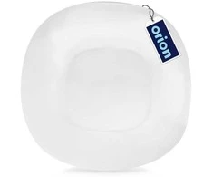 Lumarko Orion Pusryčių lėkštė LUNA 26,5 cm Stiklinė balta