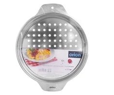 Orion Plieninė makaronų tarka 27 cm su rankenomis