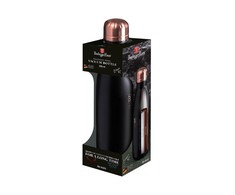 TERMINIS BUTELIS 500ml BERLINGER HAUS METALIC LINE Juodas ROSE BH-6400