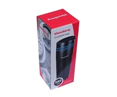 Puodelis Termosinis puodelis, plienas, įvairių spalvų, 380 ml, Klausberg
