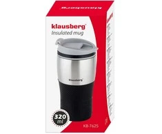 Puodelis Terminis puodelis, pilkas, 320 ml Klausberg