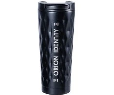 Orion Termo puodelis 500 ml juodas plienas vakuuminis