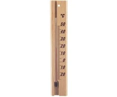 Orion Medinis termometras 20 cm - vidaus ir lauko temperatūros matavimui