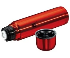 PLIENINIS termosas 0,5 l BERLINGER HAUS METALLIC LINE BURGUNDY BH-7601