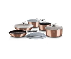 Rinkinys GARNKÓW TYTANOWYCH BERLINGER HAUS COPPER METALLIC LINE BH-1591