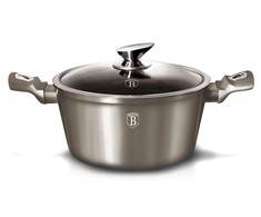 TRADICINIS PUODAS BERLINGER HAUS 26CM 7.3L ANGLES SU STIKLINIO DANGIU