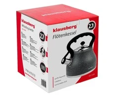 Virdulys, Tradicinis virdulys 2,7 l pilkas marmuras Klausberg