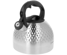 Virdulys na gaz plieno su gwizdkiem indukcija 2.7L sidabrinė diament BRUNBESTE BB-2467