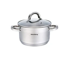 Puodas Plieninis puodas, 18 cm skersmens, 2,6 l, Klausberg