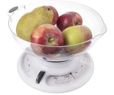 Virtuvinės svarstyklės Orion Mechaninė virtuvinė svarstyklė su dubeniu 3kg
