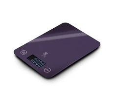 Virtuvinės svarstyklės VIRTUVĖS SVARSTYKLĖS Ypatingai plonos BERLINGER HAUS PURPLE ECLIPSE BH-9364