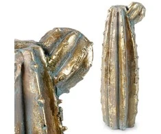 Vilde Aukso kaktuso vaza 47,5 cm