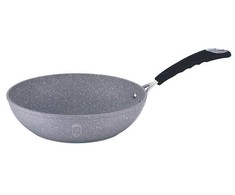 WOK BERLINGER HAUS 28CM GRAY STONE TOUCH BH-1159