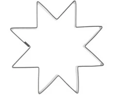 Orion Sausainių formelių plienas 6 cm žvaigždė