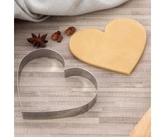 WMF Orion Konditerijos gaminys Širdies formos sausainių pjaustytuvas 9,5 cm - Nerūdijančio plieno