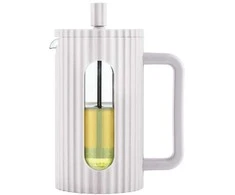 Klausberg Zaparzacz Kavos/arbatos virimo aparatas su presu, talpa 0,60 l, šviesiai pilkas kb7748