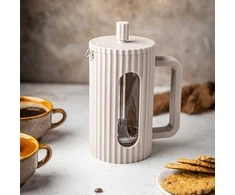 ZAPARZACZ DO HERBATY KAWY SZKLANY FRENCH PRESS 1000 ML BEŻOWY KLAUSBERG KB-7754