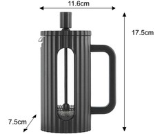 Klausberg Zaparzacz Kavos/arbatos virimo aparatas su presu, talpa 0,35 l, juodas kb7741