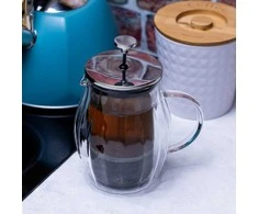 ZAPARZACZ DO KAWY/HERBATY 0,60L FRENCH PRESS KLAUSBERG KB-7683