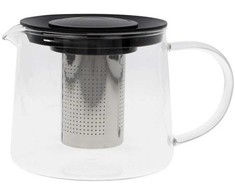 Stiklinis ąsotis arbatai ir kavai, sietelis, 1 l, BRUNBESTE BB-2885