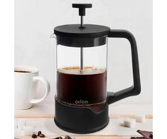 Yermos Orion Kavos ir arbatos virimo aparatas Juodas 650 ml - Prancūziška presė
