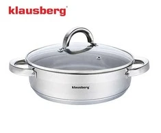 Puodas Plieninis puodas, 26 cm skersmens, 4,6 l, Klausberg