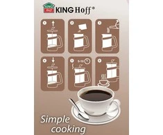 King Hoff ŽOLELIŲ ARBATA Infuser 1000ml KINGHOFF KH-1399