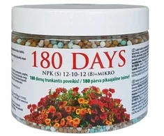 Mkds 180 Days ilgo poveikio trąšos žydintiems augalams, 500g