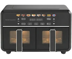 Dviejų krepšių karšto oro gruzdintuvė Wartmann® WM-2511 AF, 11L, keraminė