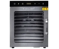 Vaisių džiovyklė Wartmann® WM-2110 DH nerūdijančio plieno, 10 padėklų + Dovana