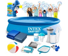 Išorinis baseinas INTEX 366 x 76 cm 15in1 28132 su burbulų mašinėle nemokamai